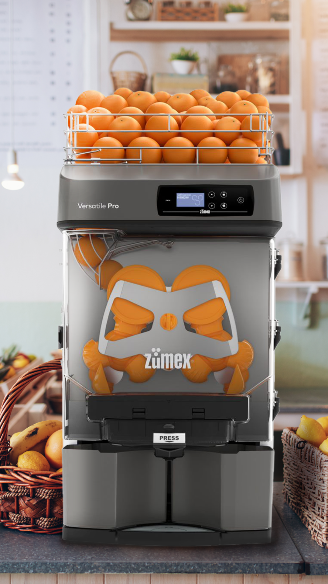 Zumex Versatile Pro — Autonomía